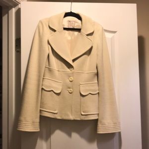 Nanette Lepore cream blazer xs